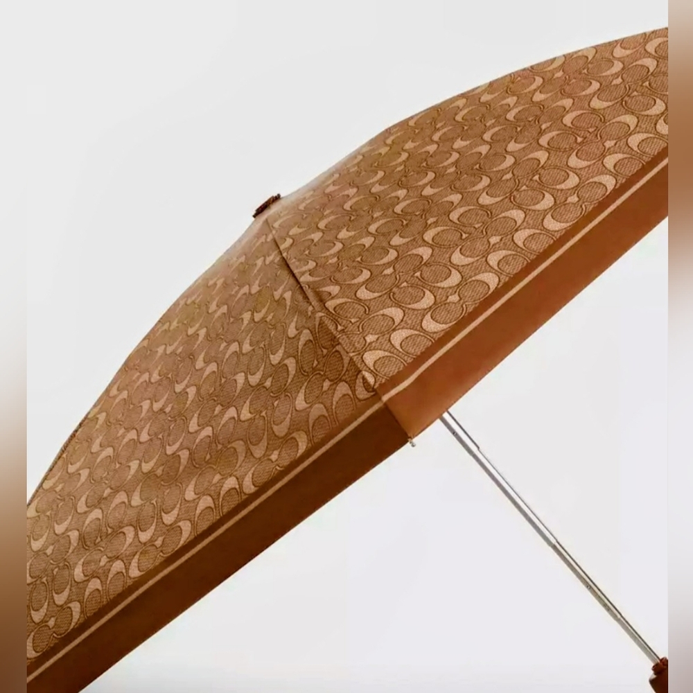 Coach Signature Mini Umbrella ☔